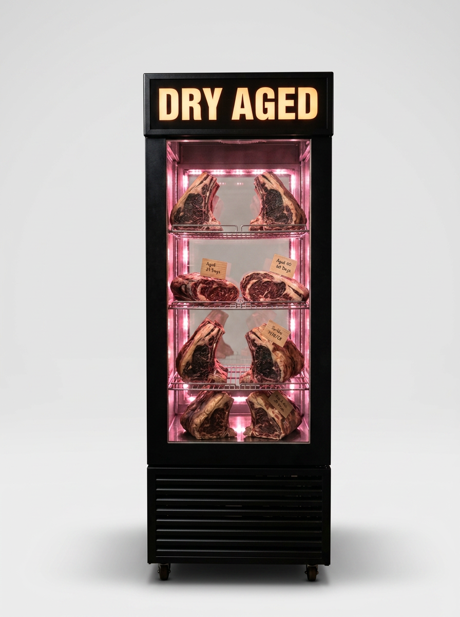 4P1 dry aged display cabinet