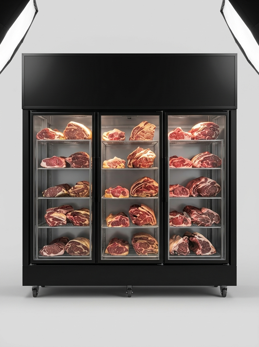 5-door dry aged cabinet
