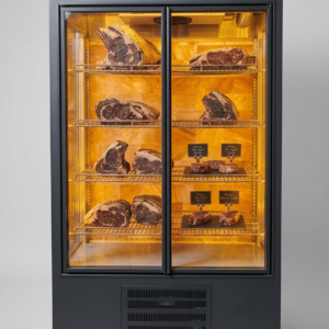 Anthracite dry aged meat cabinet