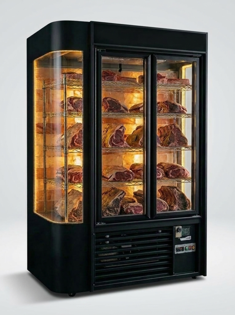 DOS-2RK-165 oval-edge dry aged cabinet
